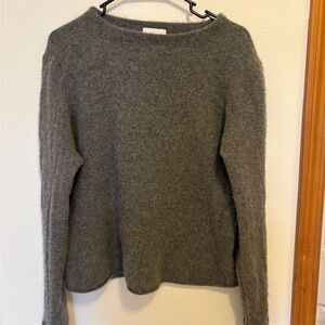 Reformation 100% Cashmere Grey Sweater